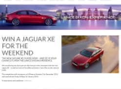 Win a Jaguar XE for the weekend!