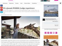 Win a Jamala Wildlife Lodge experience