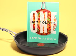 Win a Jamie Oliver Cookbook and Tefal Frypan