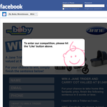 Win a Jane trider pram and carry cot - My Baby Warehouse