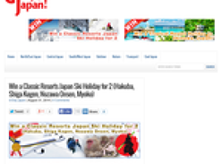 Win a Japan ski holiday for 2!