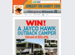 Win a Jayco Hawk Outback Camper