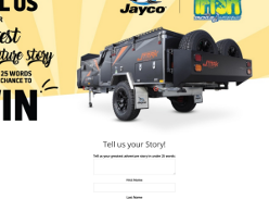 Win a Jayco JTRAK Outback X Tent Trailer worth $23,990!