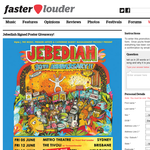 Win a Jebediah signed tour poster