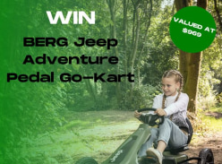 Win a Jeep Adventure Pedal Go-Kart