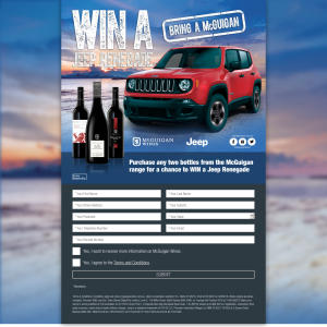 Win a JEEP Renegade!