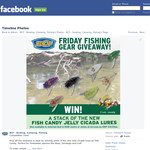 Win a Jelly Cicada lures by Fish Candy