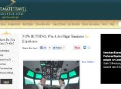Win a Jet Flight Simulator Experience