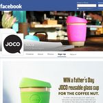 Win a 'Joco' coffee cup for your dad!