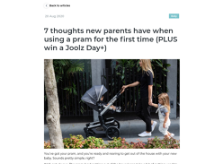 Win a Joolz Day+ Stroller