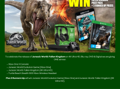 Win a Jurassic World: Fallen Kingdom Prize Packs