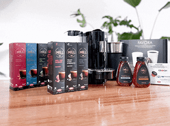 Win a K-Fee Twins II & Latte Complete Starter Pack Value over $390