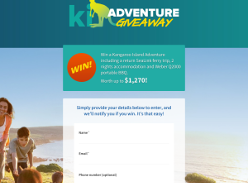 Win a Kangaroo Island Adventure Package for 2 incl a Weber Q2000 BBQ