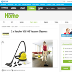 Win a Karcher VC6100 Vacuum Cleaner
