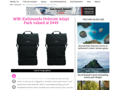 Win a Kathmandu Federate Adapt Pack