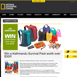 Win a Kathmandu Survival Pack worth over $300!