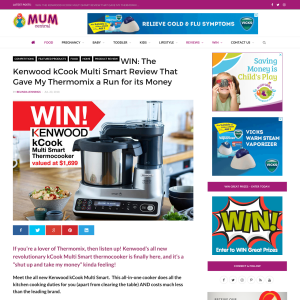 Win a kCook Multi Smart Thermocooker