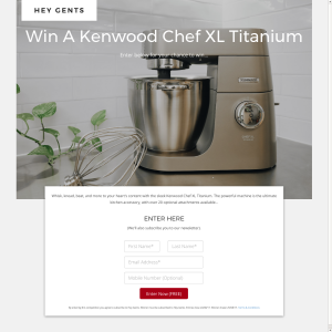 Win A Kenwood Chef XL Titanium