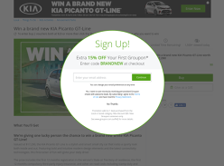 Win a Kia Picanto Car