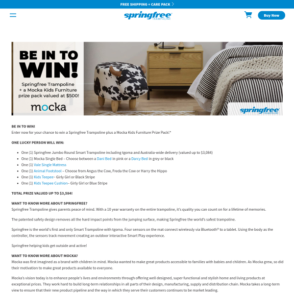 Win a Kids Furniture Package & More
