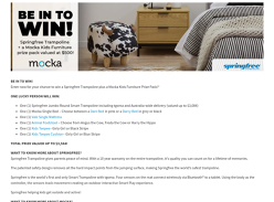Win a Kids Furniture Package & More