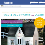 Win a kids' playhouse valued at $6,000 or cash instead! - Tout Mon Amour