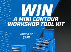Win a Kincrome Contour Mini Workshop Tool Kit