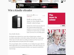Win a Kindle eReader!