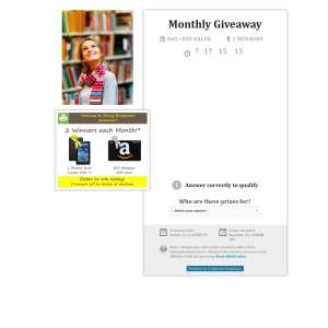Win a Kindle Fire 7” or a $50 Amazon Gift Card