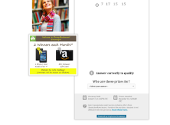 Win a Kindle Fire 7” or a $50 Amazon Gift Card