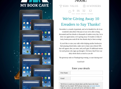 Win a Kindle or Nook