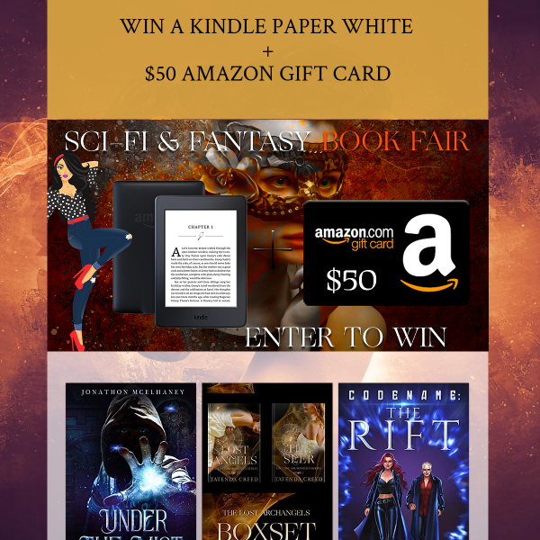 Win A Kindle Paperwhite + Amazon Gift Card