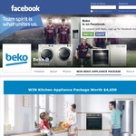 Win a kitchen appliance package valued at $4,650!