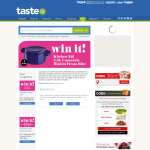 Win a KitchenAid 3.8L casserole dish in 'Fiesta Blue'!