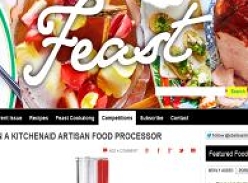 Win a Kitchenaid Artisan Food Processor