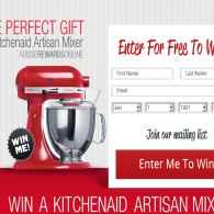 Win a Kitchenaid Artisan Mixer