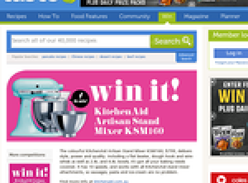 Win a KitchenAid Artisan Stand Mixer!