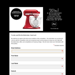 Win a KitchenAid mixer! - Toowong Village Shopping Centre