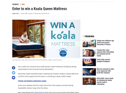 Win a Koala Queen Mattress