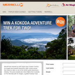 Win a Kokoda adventure trek for 2! - Merrell & Papua New Guinea