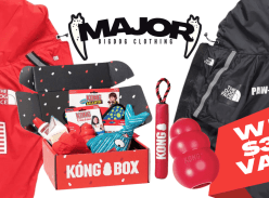Win a Kong Gift Basket + MAJOR Dog Raincoat