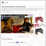 Win a Korg tinyPiano - My Craze