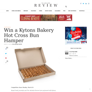 Win A Kytons Bakery Hot Cross Bun Hamper