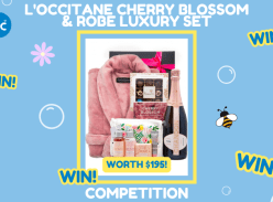 Win a L'occitane Cherry Blossom & Robe Luxury Set