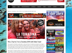 Win A La Tomatina Tour With Stoke Travel
