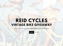 Win a Ladies Vintage Bicycle