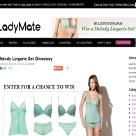 Win a LadyMate 'Melody' Lingerie Set