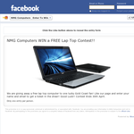 Win a laptop! - NMG Computers