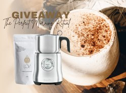Win a Large Bag of Lov Maté & Deluxe Breville Milk Frother