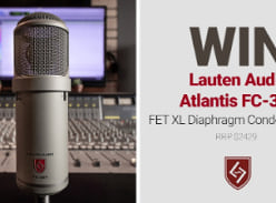 Win a Lauten Audio Atlantis FC-387 FET XL Diaphragm Condenser Microphone